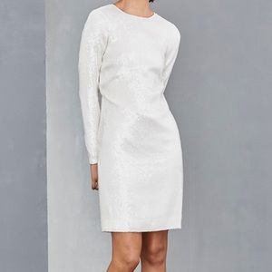 Amsale open back sequin dress